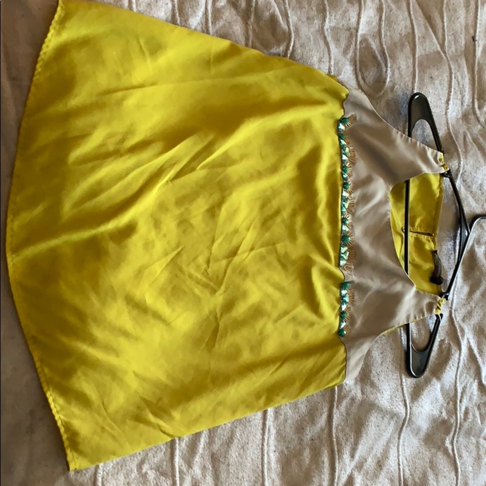 The limited brand yellow dress tank.